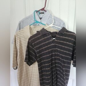 LOT OF 3 Men's Shirts